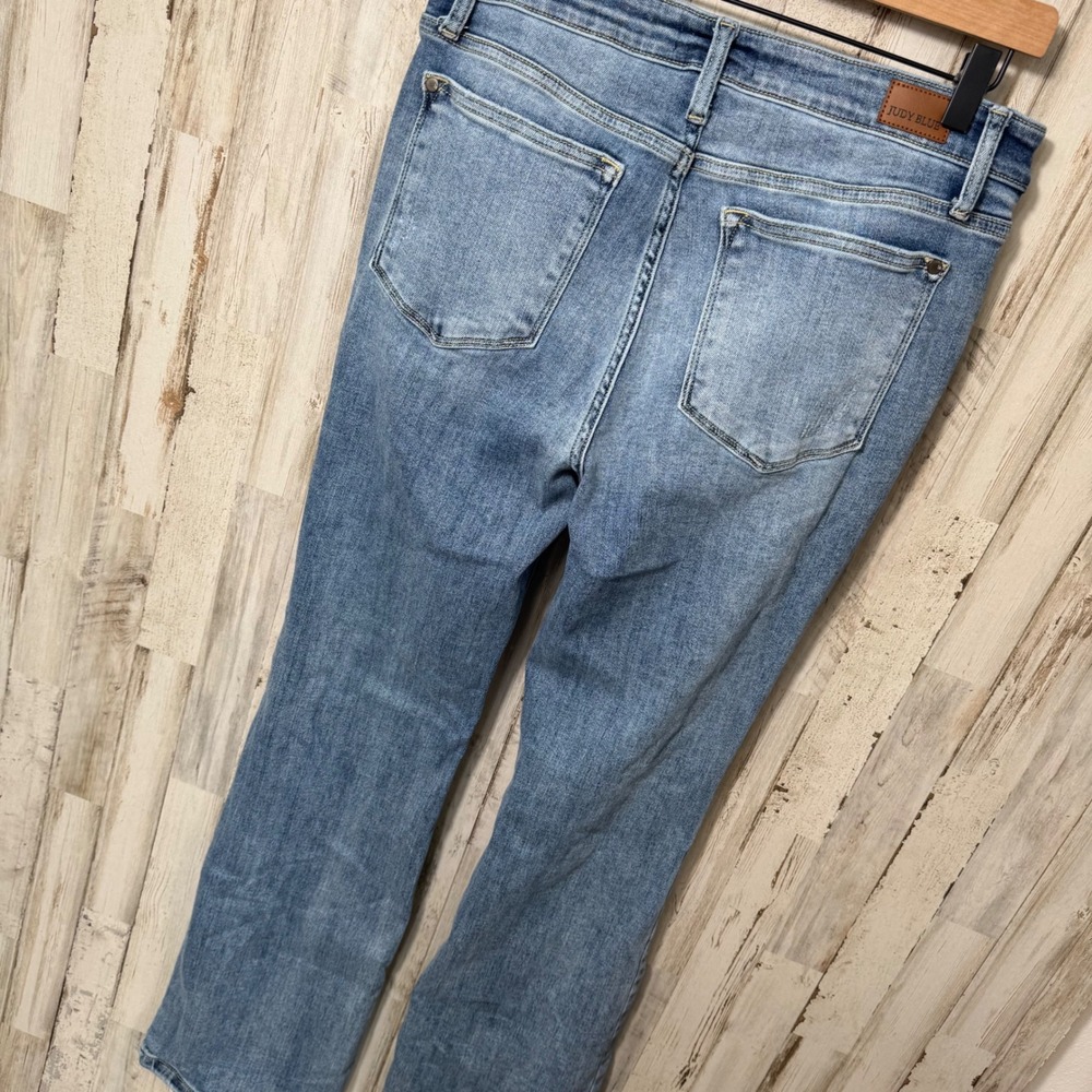 Judy Blue Bootcut‎ Light Wash Denim Jeans Stretch Womens 11/30